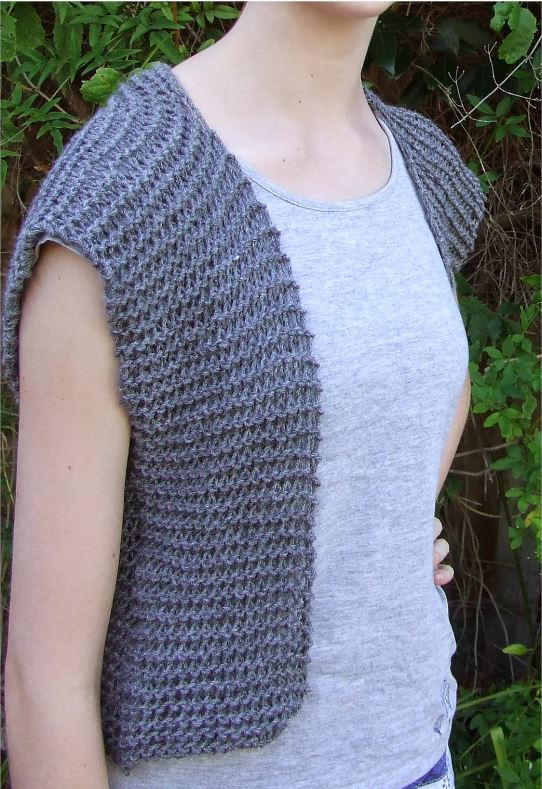 easy knit vest patterns free for beginners tutorial free