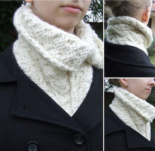 Knit Neck Warmers Allfreeknitting Com Knit Neck Warmers Allfreeknitting Com