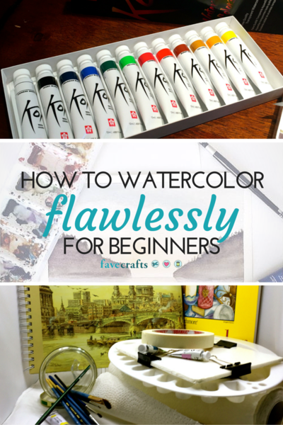 How to Watercolor Flawlessly for Beginners
