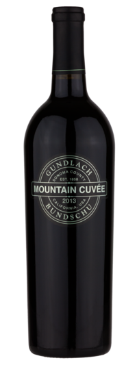 Gundlach Bundschu Mountain Cuvee Red 2013