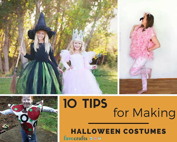 10 Tips for Making Halloween Costumes