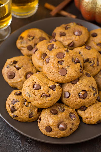 Best Pumpkin Chocolate Chip Cookies