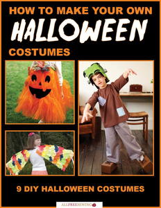 How to Make Your Own Halloween Costumes: 9 DIY Halloween Costumes Free eBook