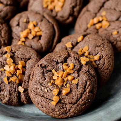 Chocolate Toffee Cookies