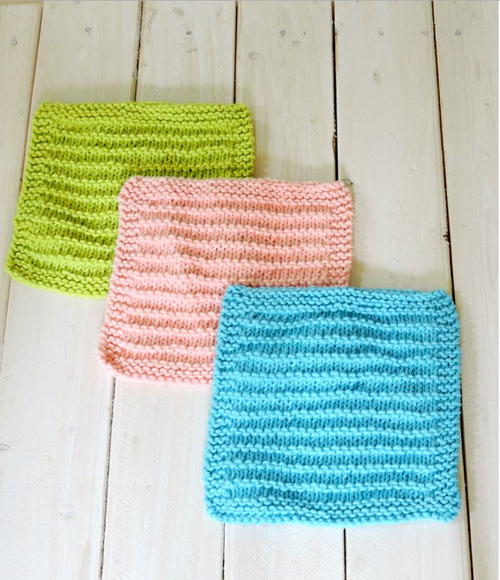 Easy Farmhouse Kitchen Dishcloths