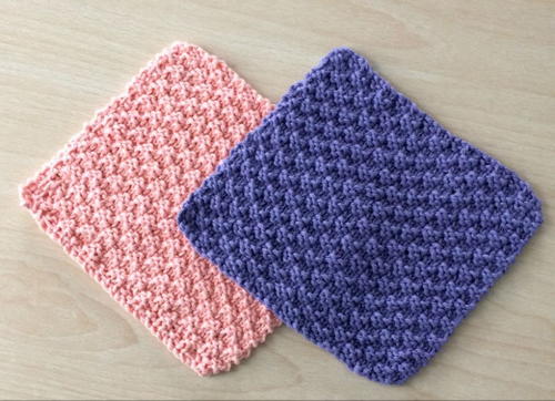 Knit And Purl Dishcloths Allfreeknitting Com Knit And Purl Dishcloths Allfreeknitting Com