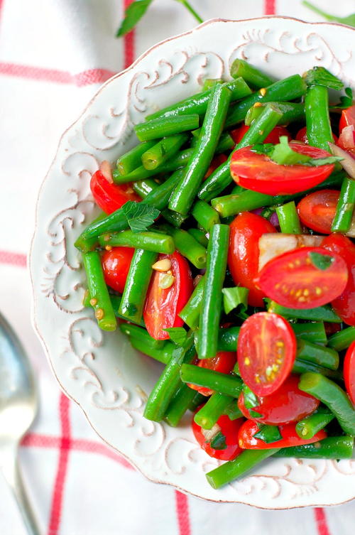 Simple Italian Green Bean Salad Recipe