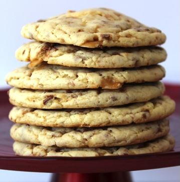 Heath Bar Cake Mix Cookies