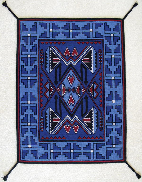 Color Planning a Geometric Rug | rughookingmagazine.com