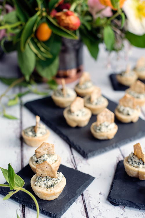 Mini Spinach Tartlets 