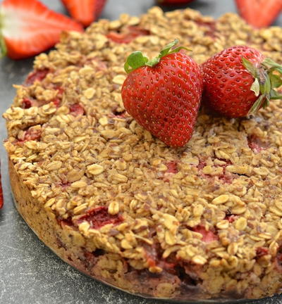 Strawberry Baked Oatmeal Recipe