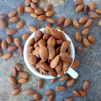 Ginger Wasabi Roasted Almonds