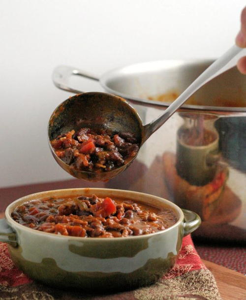 Pumpkin Black Bean Chili