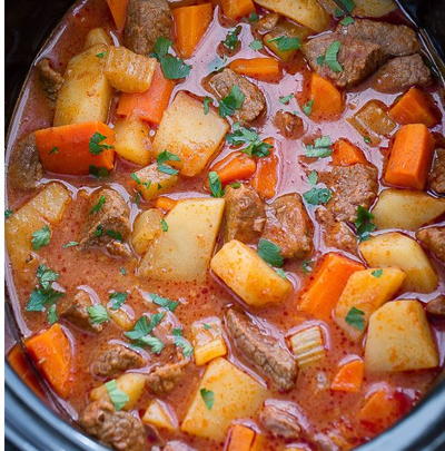 Slow Cooker Homemade Beef Stew