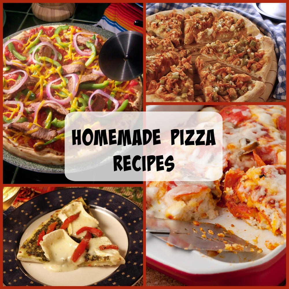 10 Homemade Pizza Recipes | MrFood.com