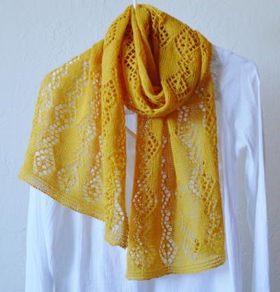 Lemon Lace Shawl Pattern