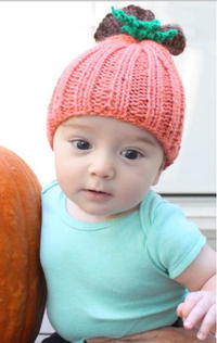 Beginner Pumpkin Baby Hat