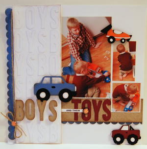 scrapbook cover designs for boys