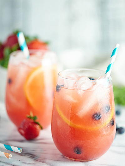 Fresh Watermelon Sangria