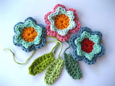 Spring Fever Easy Crochet Flowers
