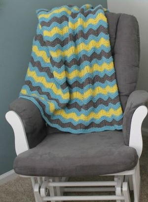 Ripple Baby Afghan Pattern