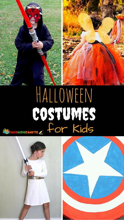 Kids DIY Halloween Costumes