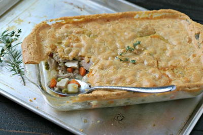 Homemade Paleo Chicken Pot Pie