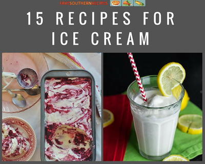 15 Recipes for Ice Cream