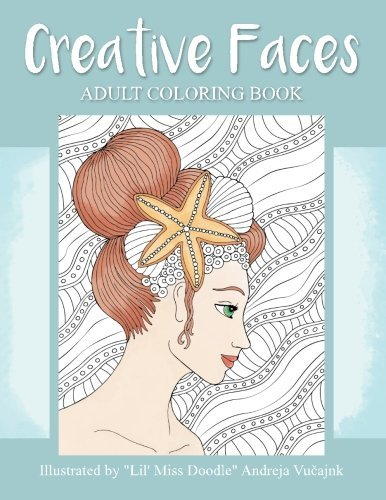 Creative Faces Adult Coloring Book Review