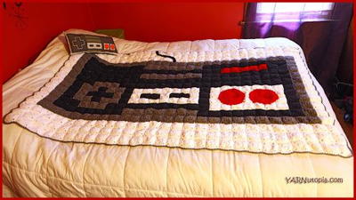 Gamer's Dream Nintendo Blanket