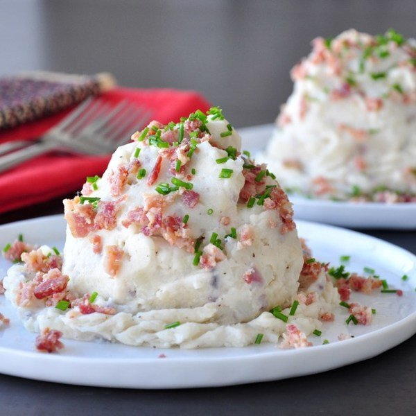 Mashed Potatoes with Bacon