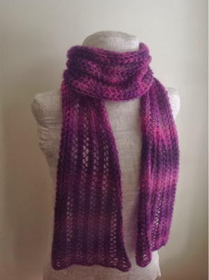Simple knitted scarf patterns free