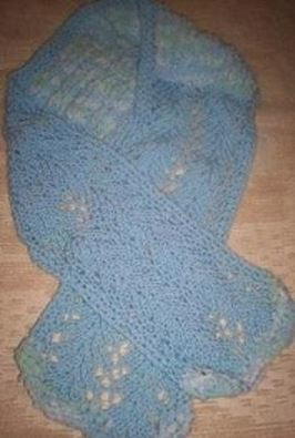 Vine Scarf Knitting Pattern