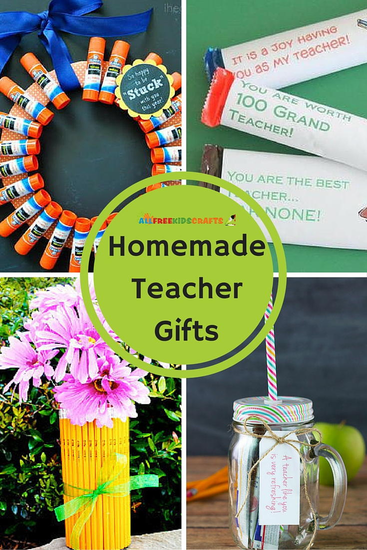 13 Homemade Teacher Gifts | AllFreeKidsCrafts.com
