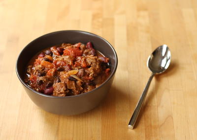 Easy Slow Cooker Pumpkin Chili