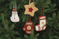 Primitive Holiday Ornaments