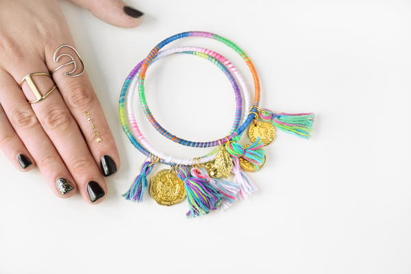 Boho Wrap Tassel Bracelet