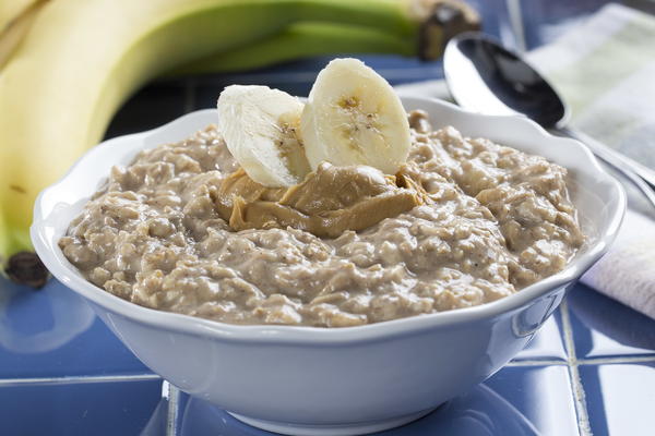 Peanut Butter Banana Overnight Oats