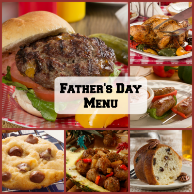 Father's Day Menu