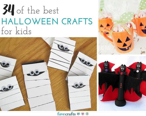Download Free The Best Halloween Crafts For Kids With Halloween Crafts For Preschoolers Favecrafts Com Free SVG Files.