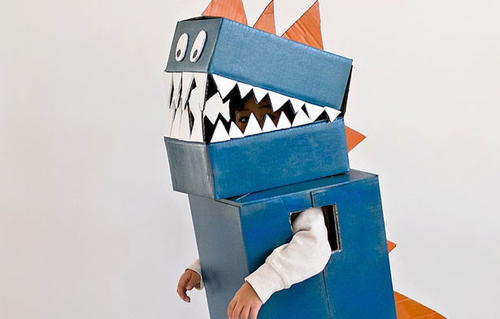 DIY Dinosaur Costume for Kids