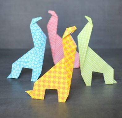 Awesome Origami Giraffes