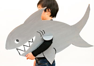 Shark DIY Halloween Costume