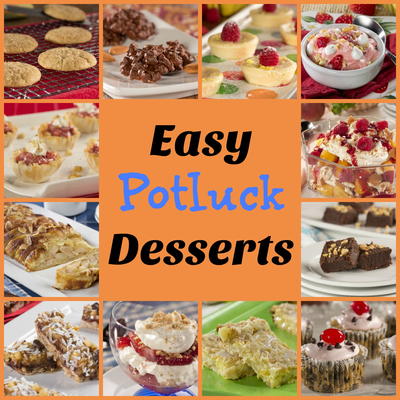 28 Easy Potluck Desserts