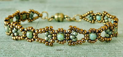 Art Deco Chain With Pearls DIY Bracelet