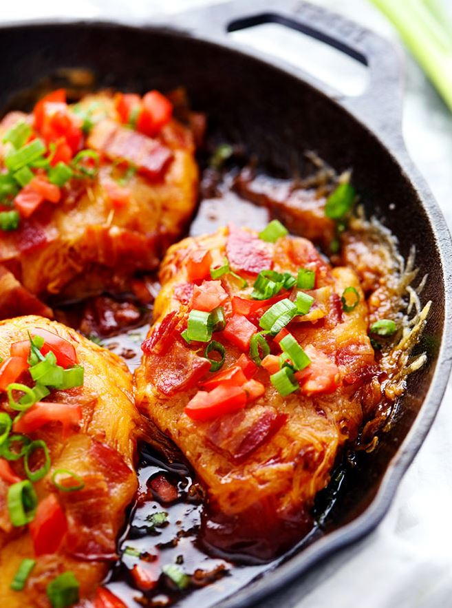 30-Minute Skillet Monterey Chicken | FaveSouthernRecipes.com