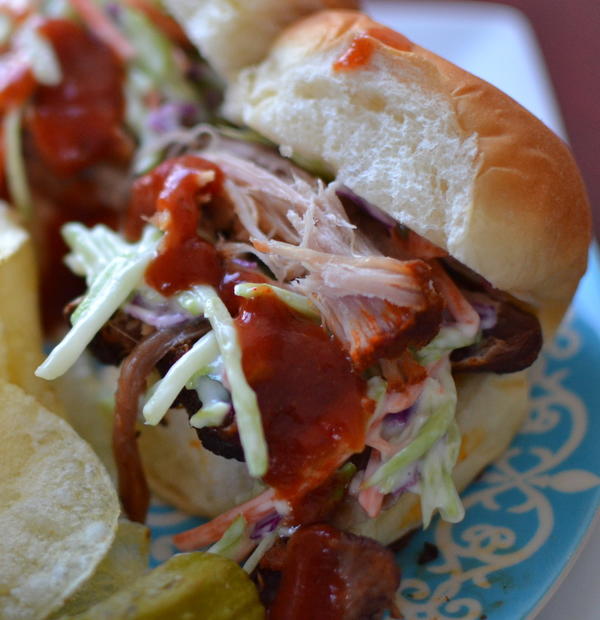 Pulled Pork & Slaw Sliders