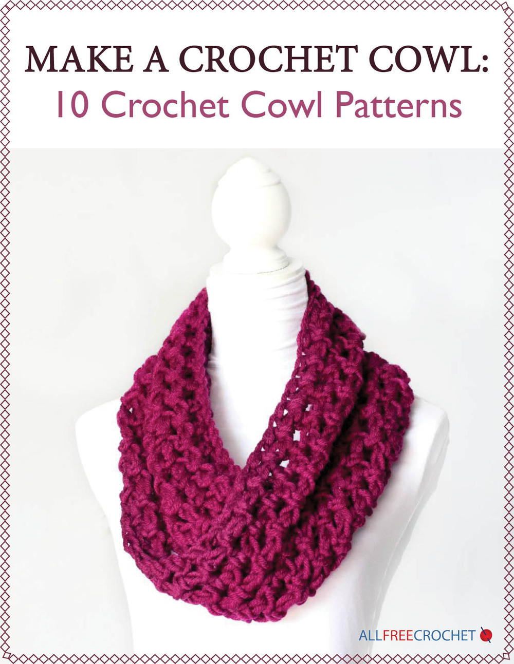 Cowl Neck Crochet Pattern