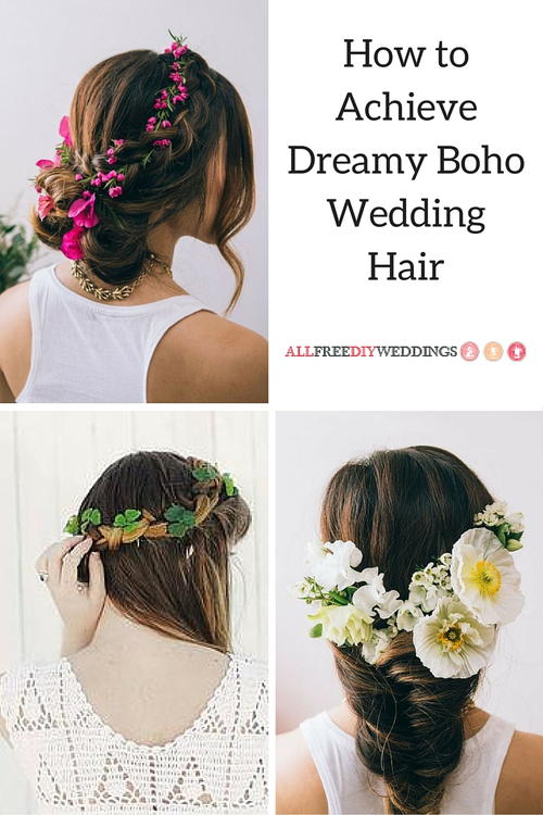 How to Achieve Dreamy Boho Wedding Hair