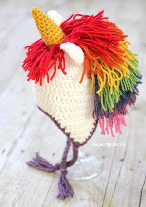 Magical Unicorn Crochet Hat